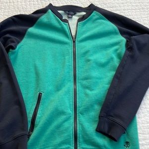 Brooks Brothers Zip up Sweatshirt cardigan. Boys size XL. Average condition